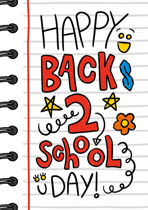 Back To School Card Personalisation