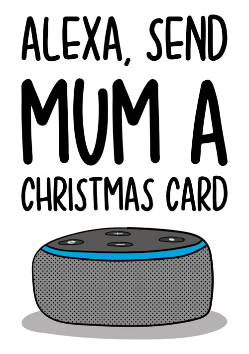 Funny Mum Christmas Card Personalisation