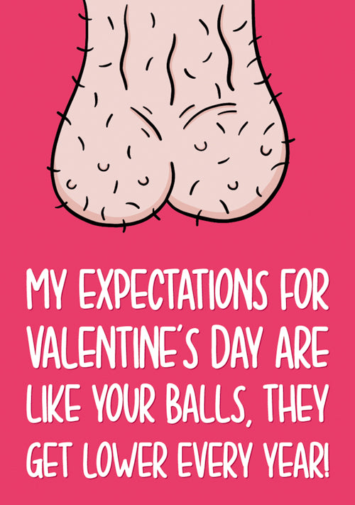 Funny Valentines Day Card Personalisation