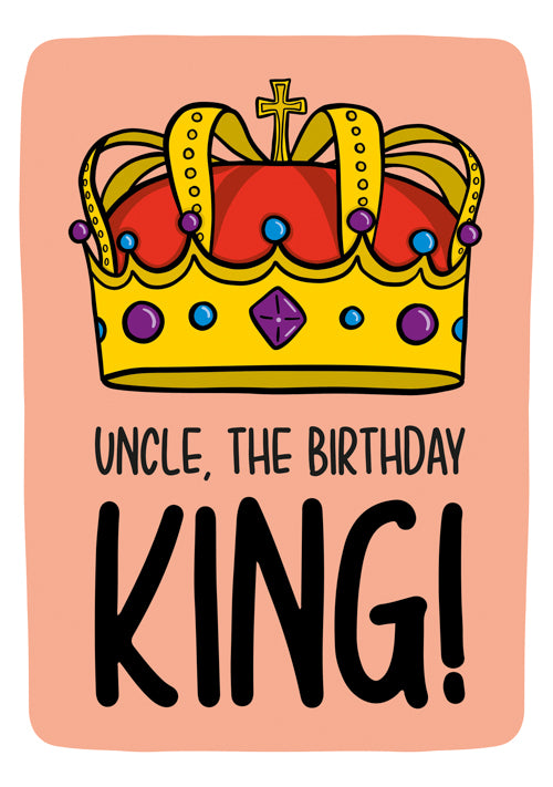 Humour Uncle Birthday Card Personalisation