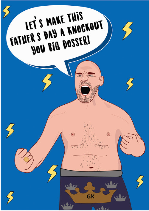 Funny Fathers Day Card Personalisation