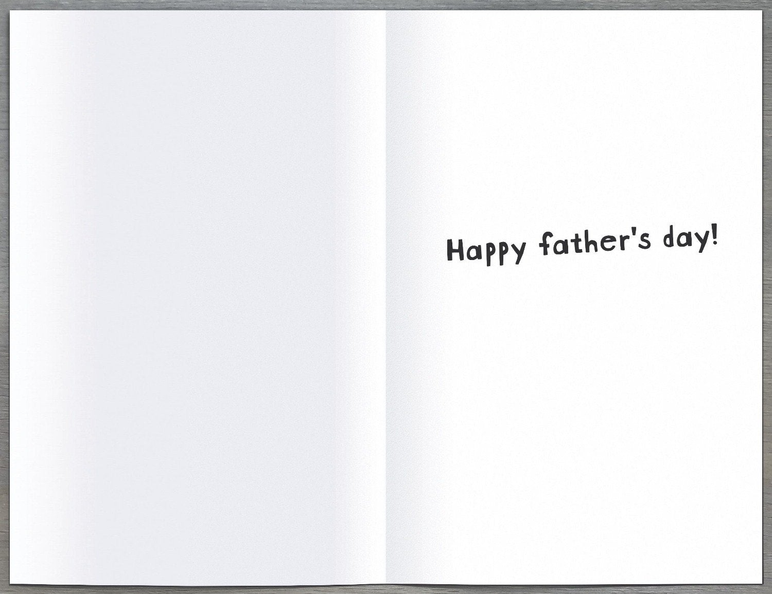 Fathers Day Card - Dad From All / We Love Hanging Out With You !