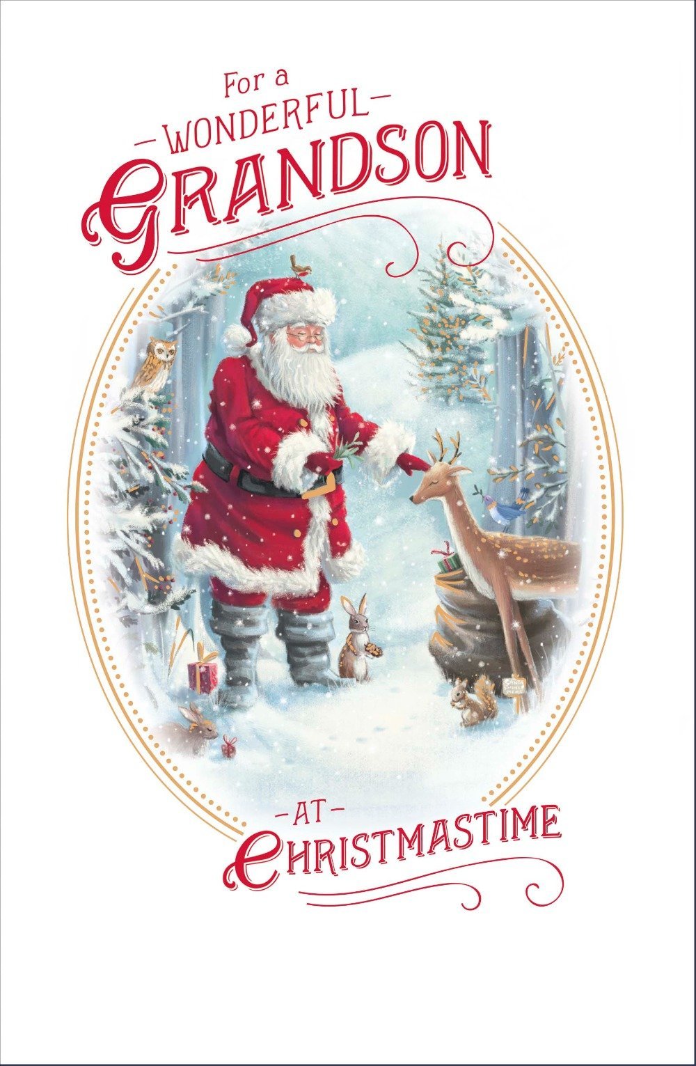 Grandson Christmas Card