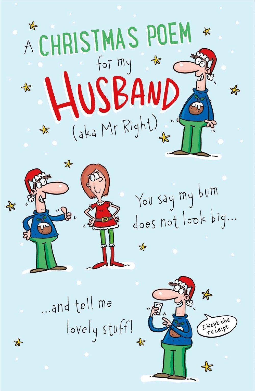 Husband Christmas Card