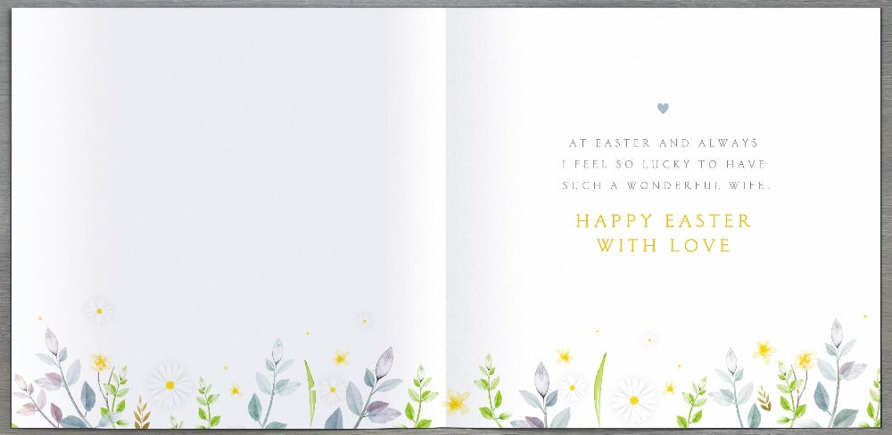 Wife Easter Card