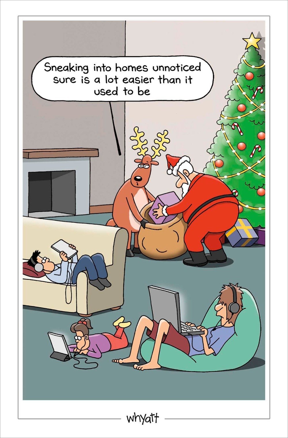 Humour Christmas Card