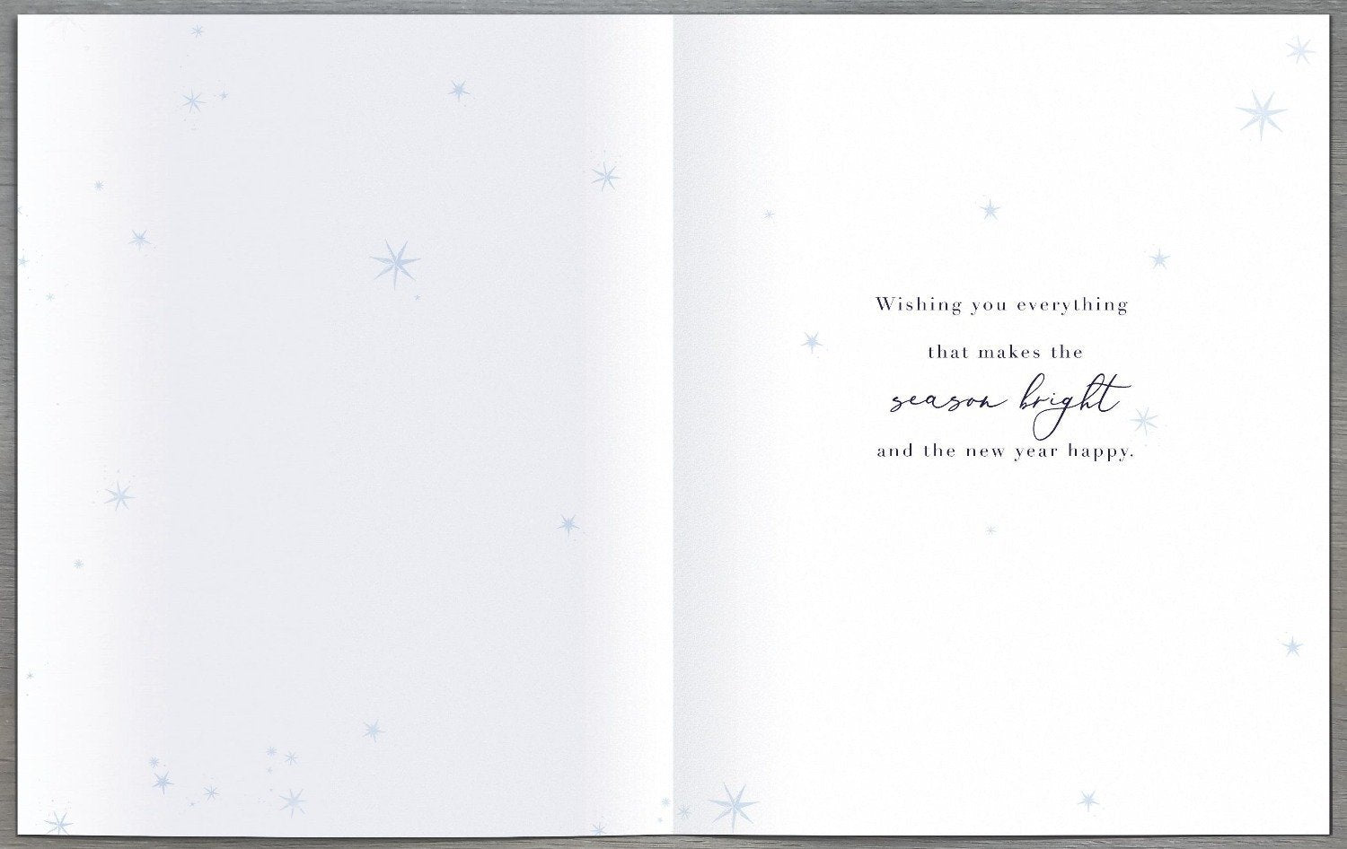 Season's Greetings Christmas Card