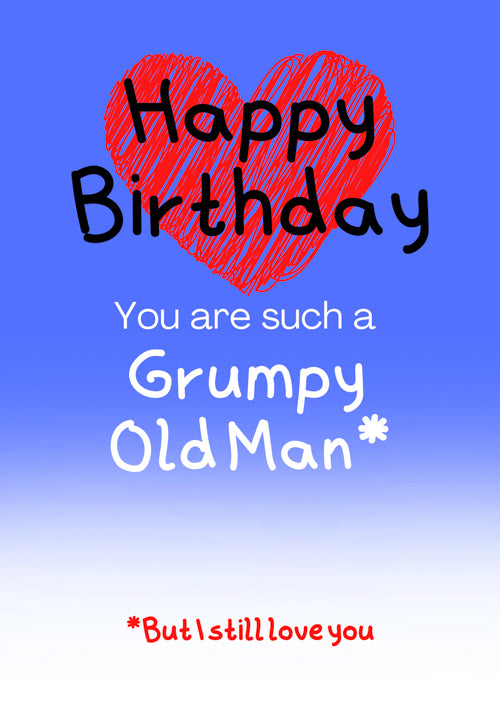 Humour Birthday Card Personalisation