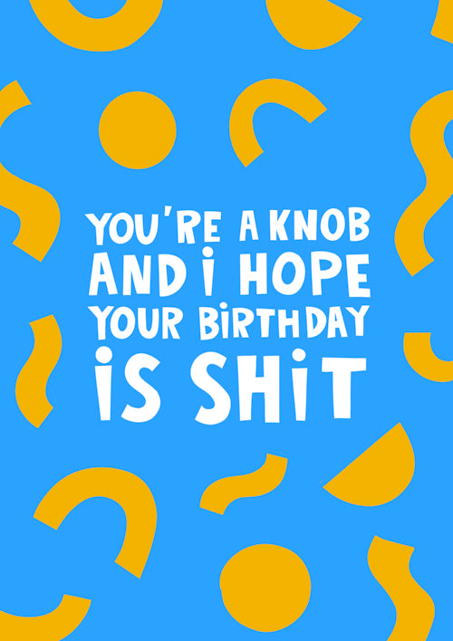 Humour Birthday Card Personalisation