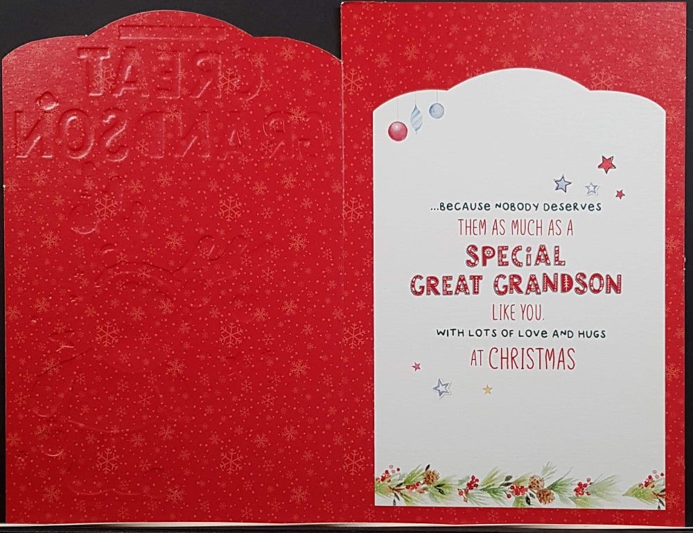 great grandson christmas card