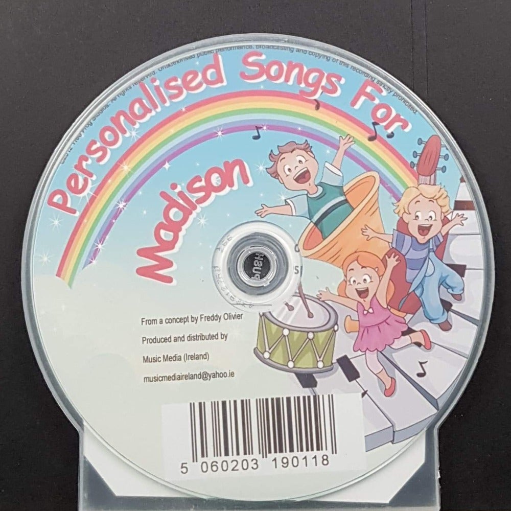 CD - Personalised Children's Songs / Madison