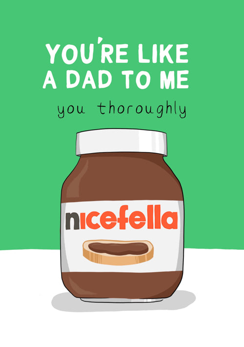 Funny Dad Fathers Day Card Personalisation