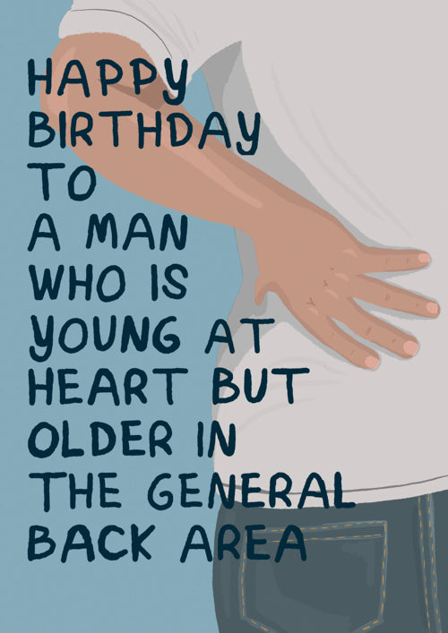 Humour Male Birthday Card Personalisation