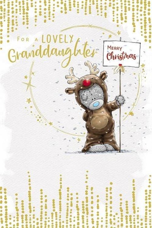 Granddaughter Christmas Card