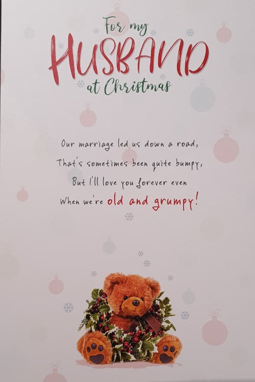 Husband Christmas Card